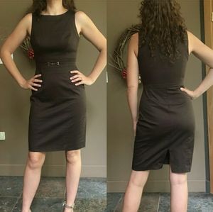 WHBM brown professional dress 0